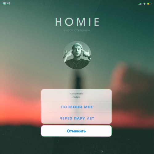 Обложка к песне Позвони Мне Через Пару Лет от HOMIE