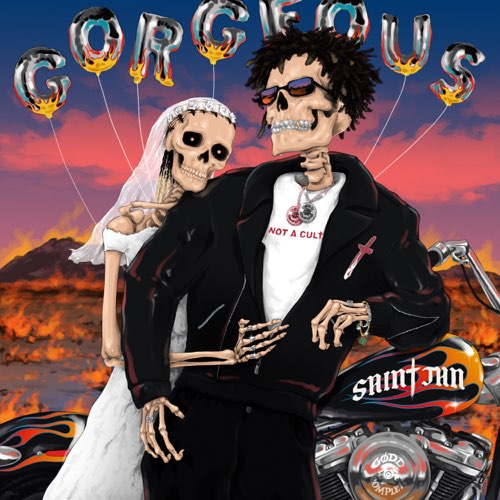 Обложка к песне Gorgeous от SAINt JHN