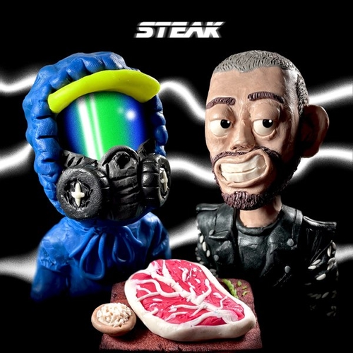 Обложка к песне Steak (feat. The First Station) от WhyBaby?