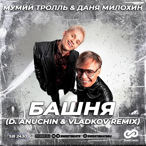 Обложка к песне Башня (D. Anuchin & Vladkov Remix) от Мумий Тролль & Даня Милохин