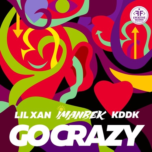 Обложка к песне Go Crazy (feat. Lil Xan & Kddk) от Imanbek