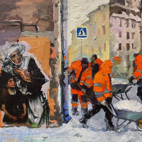 Обложка к песне Пополам от Кристина Кошелева