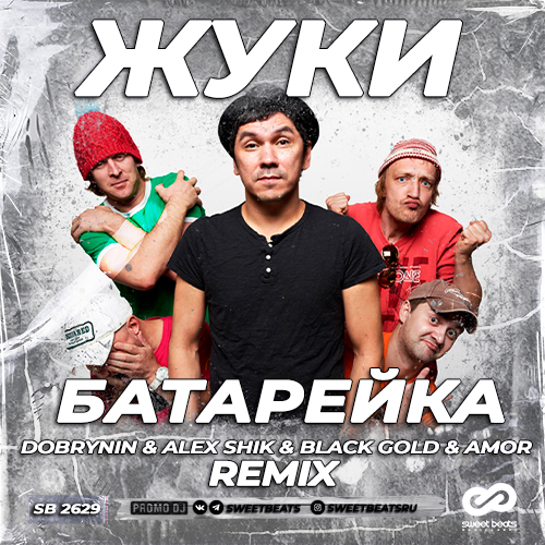 Обложка к песне Батарейка (Dobrynin & Alex Shik & Black Gold & Amor Remix) от Жуки