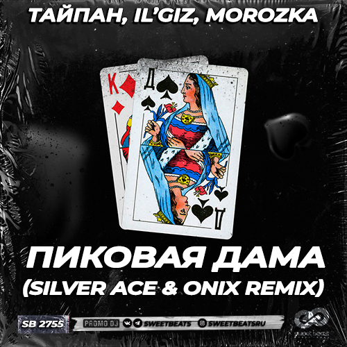 Обложка к песне Пиковая Дама (Silver Ace & Onix Remix) от Тайпан & IL’GIZ feat. MorozKA
