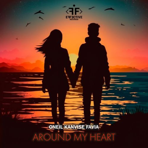Обложка к песне Around My Heart (feat. Kanvise & Favia) от Oneil