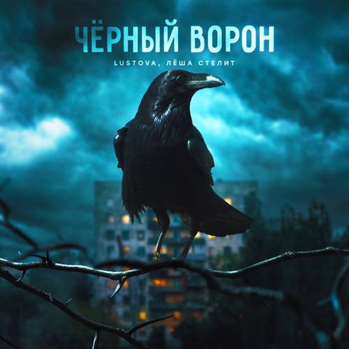 Обложка к песне Чёрный Ворон (feat. Лёша Стелит) от Lustova