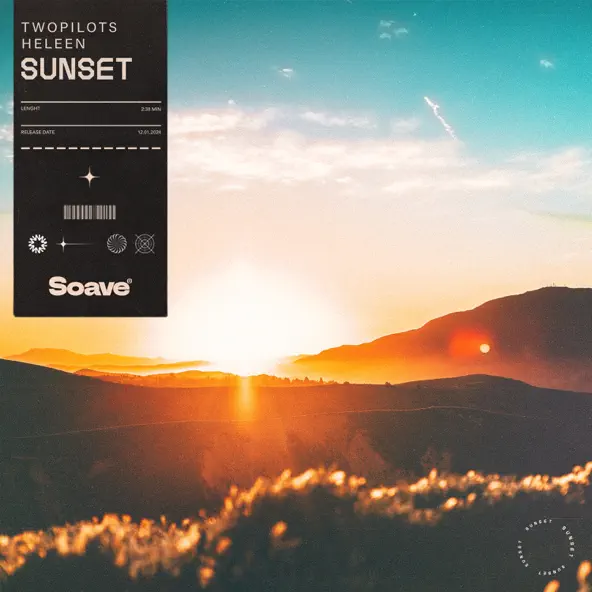 Обложка к песне Sunset (feat. Heleen) от Twopilots