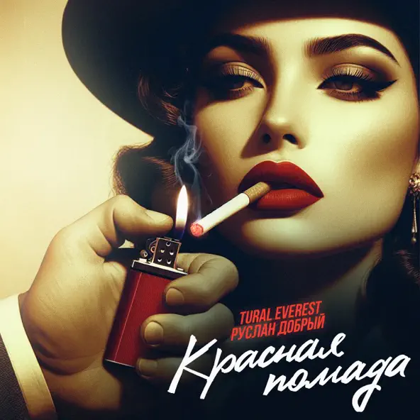 Обложка к песне Красная Помада (feat. Руслан Добрый) от Tural Everest
