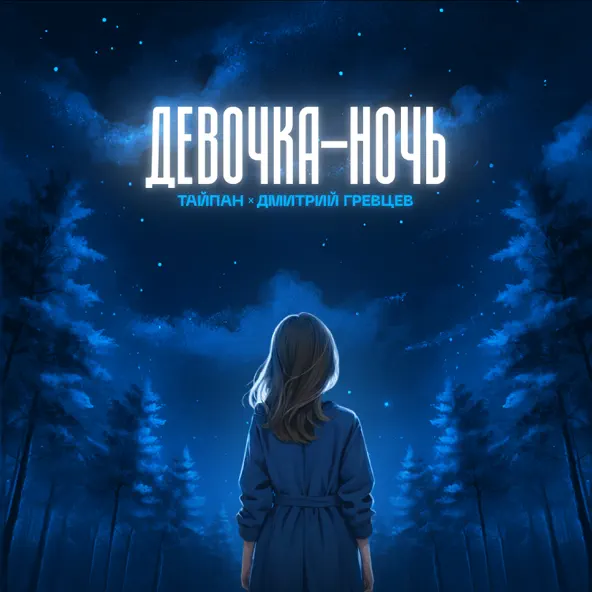 Обложка к песне Девочка-ночь (feat. Дмитрий Гревцев) от Тайпан