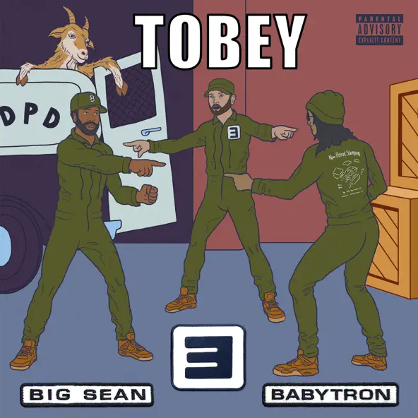 Обложка к песне Tobey (feat. Big Sean & Babytron) от Eminem