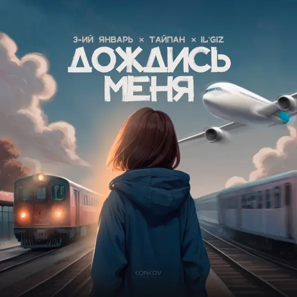 Обложка к песне Дождись Меня (feat. Тайпан & Il'giz) от 3-ий Январь