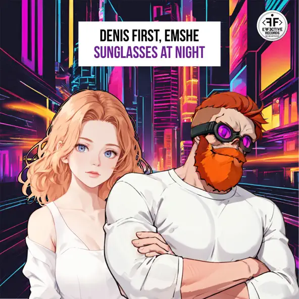 Обложка к песне Sunglasses At Night (feat. Emshe) от Denis First