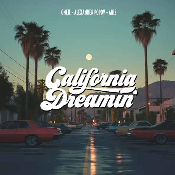 Обложка к песне California Dreamin' (feat. Alexander Popov & Aris) от Oneil