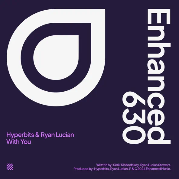 Обложка к песне With You (Extended Mix) от Hyperbits & Ryan Lucian