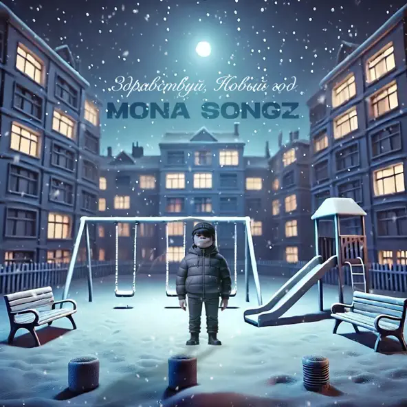 Обложка к песне Здравствуй, Новый год от Mona Songz