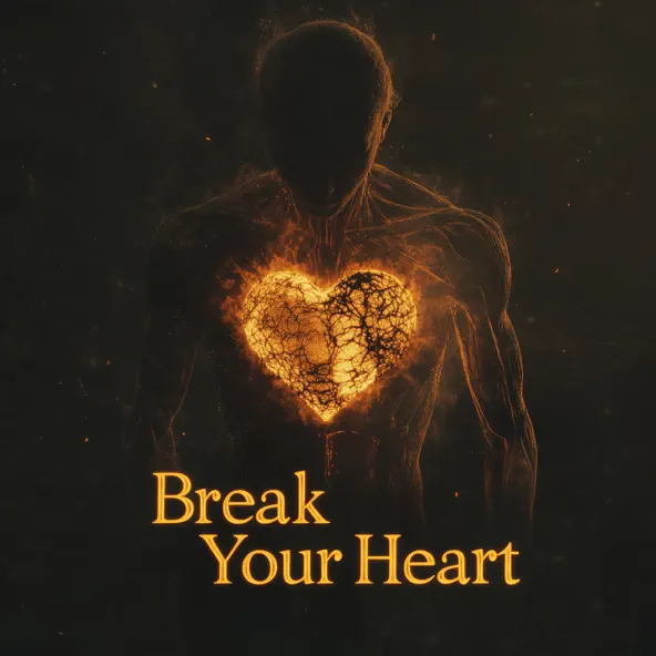 Обложка к песне Break Your Heart (feat. Kanvise & Rphm) от Oneil