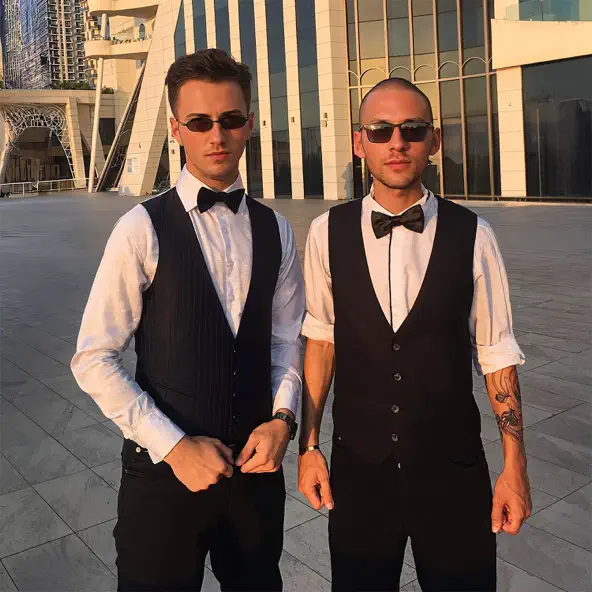 Обложка к песне ჩუბინა от East Duo