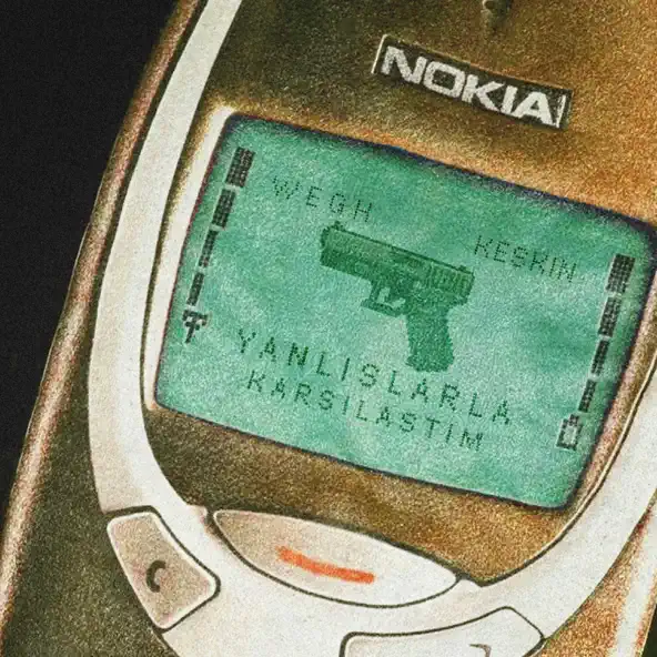 Обложка к песне Yanlışlarla Karşılaştım (feat. Keskin) от Wegh