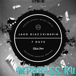 Обложка к песне 7 Days A Week (Vocal Mix) от Jako Diaz & Kinspin