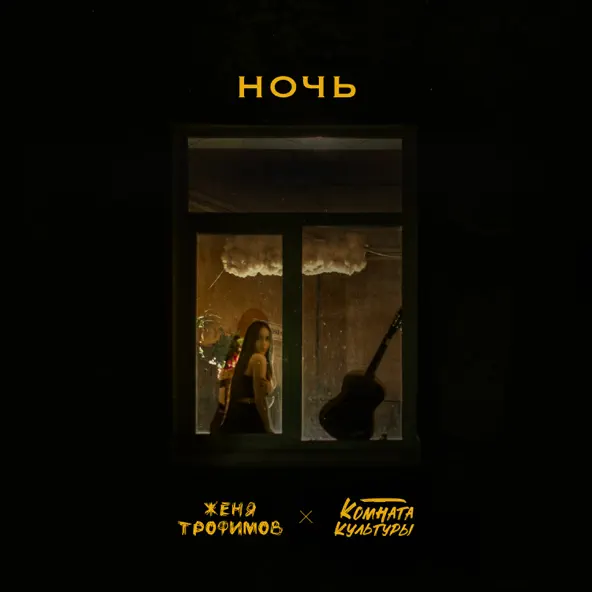 Обложка к песне Ночь (feat. Комната Культуры) от Женя Трофимов