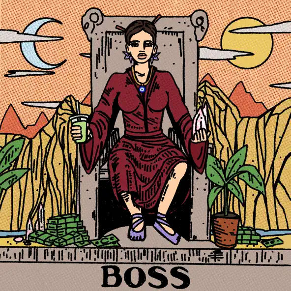 Обложка к песне Boss от Instasamka