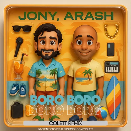 Обложка к песне Уходи Уходи (Boro Boro) (Colett Remix) от Jony & Arash