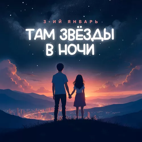 Обложка к песне Там Звёзды В Ночи от 3-ий Январь