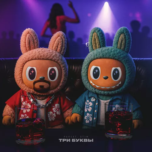 Обложка к песне Три Буквы (feat. St1m) от Рапсат