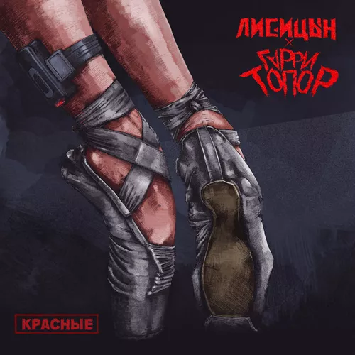Обложка к песне Красные (feat. Гарри Топор) от Лисицын