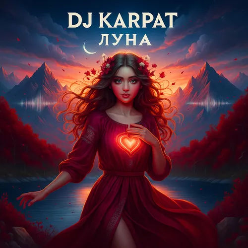 Обложка к песне Луна от DJ Karpat