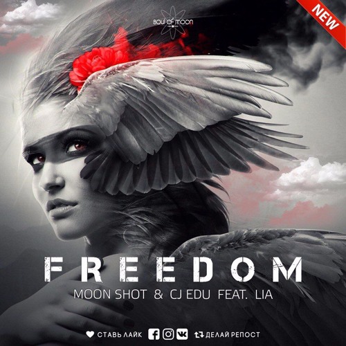 Обложка к песне Freedom (Original Mix) от Moon Shot & CJ EDU feat. LIA