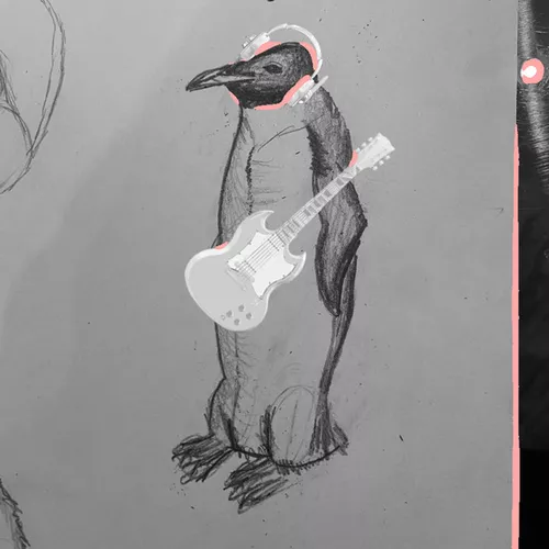 Обложка к песне Penguin Snoopy Dog (feat. nightkkill & Mr White) от Katy Night