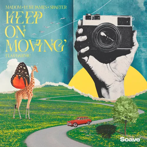 Обложка к песне Keep On Movin' (feat. Luke James Shaffer & Garnic) от Madom