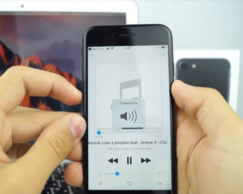 Обложка к песне Звук от iPhone 7