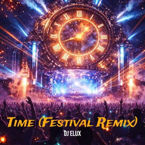 Обложка к песне Time (Festival Remix) от DJ Elux