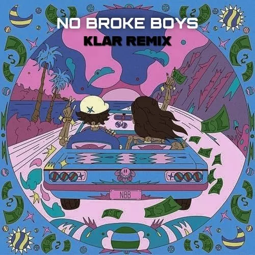 Обложка к песне No Broke Boys (Klar Remix) от Disco Lines & Tinashe