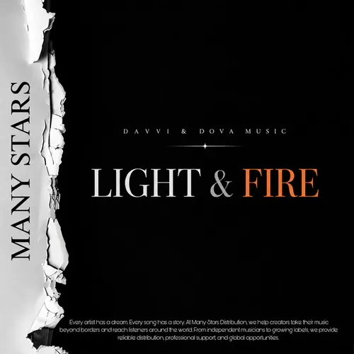 Обложка к песне Light & Fire (feat. Dova Music) от Davvi