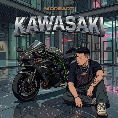 Обложка к песне Kawasaki от Moreart