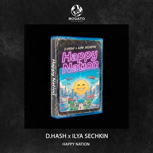 Обложка к песне Happy Nation (feat. Ilya Sechkin) от D.Hash