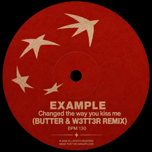 Обложка к песне Changed The Way You Kiss Me (Butter & W3tt3r Remix) от Example