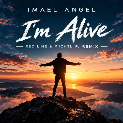 Обложка к песне I'm Alive (Red Line & M1ch3l P Remix) от Imael Angel