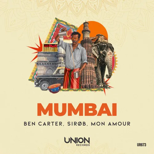 Обложка к песне Mumbai (Extended Mix) от Ben Carter & Sirøb feat. Mon Amour