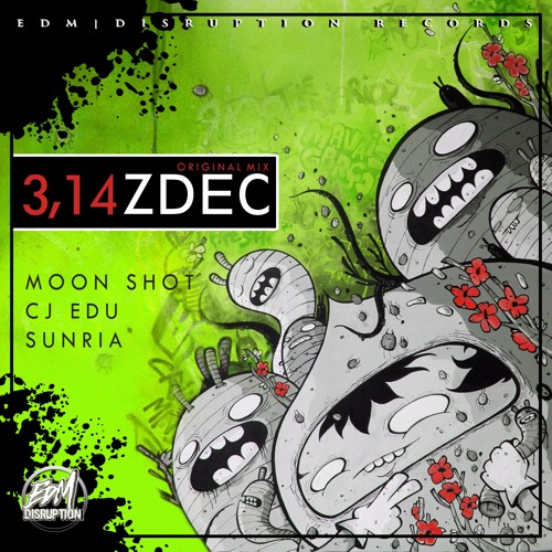 Обложка к песне 3,14ZDEC (Original Mix) от Moon Shot, Cj Edu, Sunria