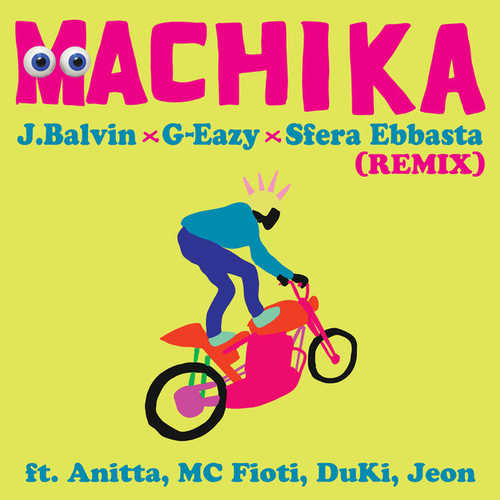 Обложка к песне Machika (feat. Jeon & Anitta) от J Balvin