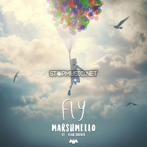 Обложка к песне Fly (feat. Leah Culver) от Marshmello