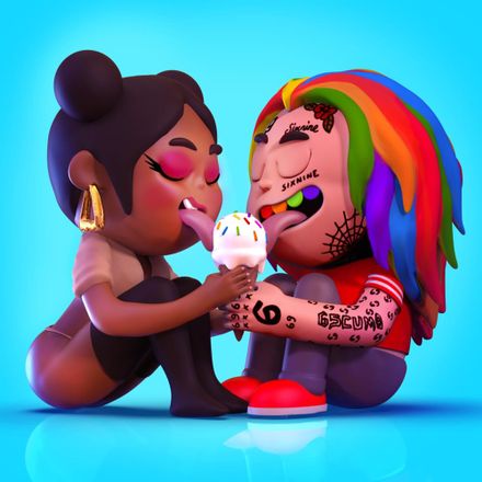 Обложка к песне FEFE (feat. Murda Beatz) от 6ix9ine & Nicki Minaj