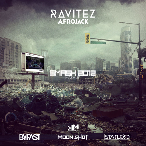 Обложка к песне Smash 2012 (Moon Shot Mashup) от Afrojack & Ravitez & Stvrlord & Bydast & Karim Mika