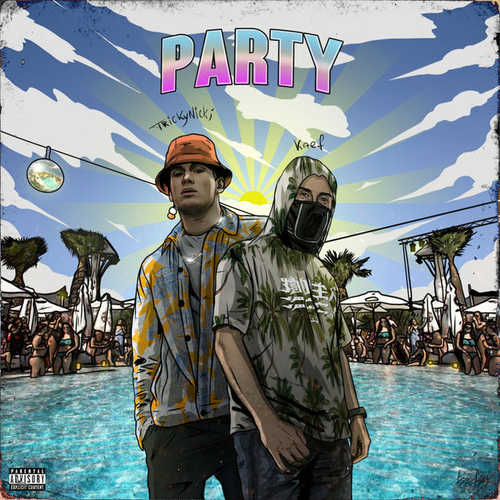 Обложка к песне Party (feat. KAEF) от Tricky Nicki