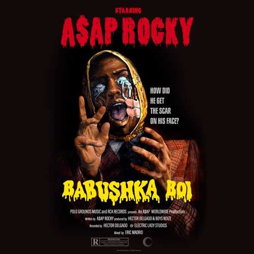 Обложка к песне Babushka Boi от A$AP Rocky