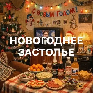 Новогоднее застолье - слушать и скачать в mp3